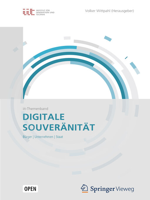 Title details for Digitale Souveränität by Volker Wittpahl - Available